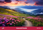 Cover for Misty Mountain Flowers 500 Piece Puzzle