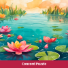 Cover of Lotus Pond 500 Piece Puzzle product