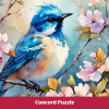 Blue Bird Blossom 500 Piece Puzzle