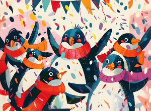 Celebrating Penguins Puzzles