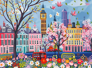 London in Spring Puzzles